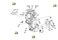 Корпус коробки передач 4644 101