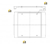 Крышка кабины 41E0159 000
