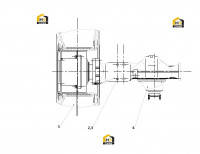 Мост передний в сборе 51C0017 001
