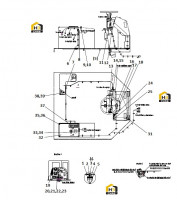 Проводка кабины 46C1743 001