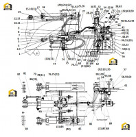 Система гидравлическая 11E0151 004