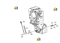 Трубка масляная и щуп 4644 131