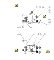Узел питательного клапана 45C0122 000