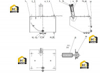 Бак топливный 21C0111 002