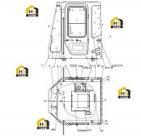 Кабина в сборе 41E0612 000