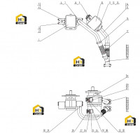 Насос шестеренчатый 11C1067 002