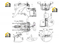 Проводка передней рамы 46C4395 001