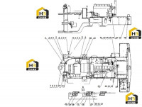 Проводка задней рамы 46C8014 000