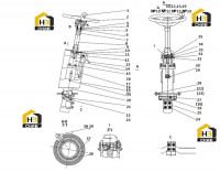 Узел рулевого механизма 44C0961 002