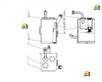 Бак масляный 21C0027