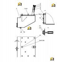 Бак топливный 21C0033