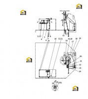 Комплектующие кабины 22E0090