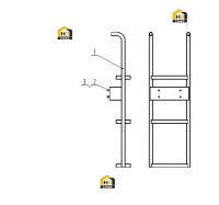 Комплектующие лестницы 26C0005