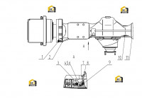 Комплектующие переднего моста 51C0018