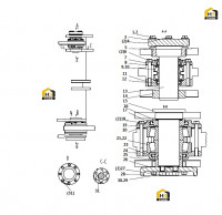 Узел шарнирный 43C0013