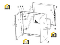 Крышка задняя 48C2521 000