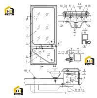 Дверь левая 47K0001 004