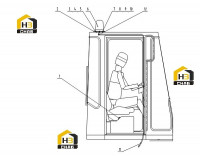 Проводка маяка 46C5580 001