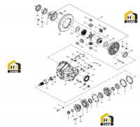 Привод главный заднего моста 41C0276 007