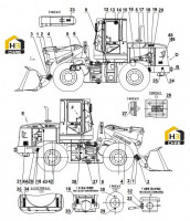 Щит, табличка 45E0643 002