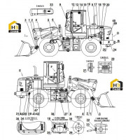 Щит, табличка 45E0644 002
