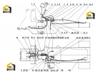 Система гидравлическая рулевого управления 10M0001 008