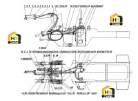 Система рабочая гидравлическая 11M0001 011