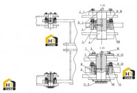 Соединение шарнирное 30M0003 003