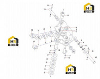 Крепление ковша SY35C2Y4WU.3 13700775