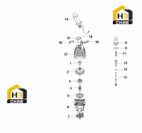 Джойстик управления правый 60242507