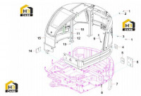 Обвес кабины 13088594