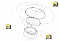 Подшипник поворотный 12900566