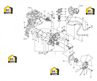 Система охлаждения двигателя 60277141