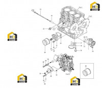 Система подачи масла в двигатель 60277140