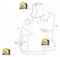 Система топливная 13325595