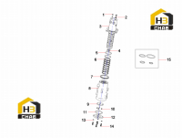 Составляющие гидроклапана 60167638