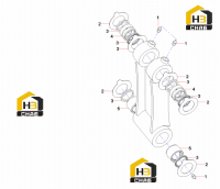 Тяга ковша SY35C2Y4WU.3 13700775