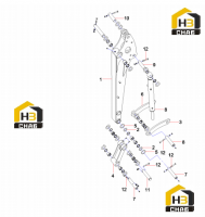 Узел ковша SY35C2Y4WU.3 13700775