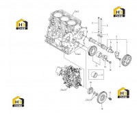 Вал распределительный 60277138