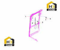 Замки стекл, стеклоочиститель 60232041
