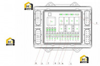 Блок предохранителей SY75C9I2H.5C.8B 12318635