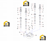 Комплектующие клапана (часть 1) 60227366