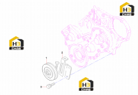 Кронштейн шкива 60029655