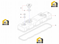Крышка клапанная 60029665