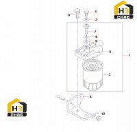 Фильтр топливный 60029669
