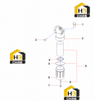 Фильтр топливный грубой очистки 60064763