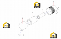 Фильтр воздушный B222100000599