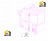 Решетка воздухозаборника 60171150