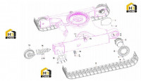 Система гусениц 10608118