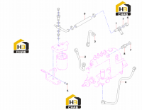 Трубопровод ТНВД 60029662